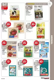 Folheto Intermarché semana 34 Página 45: Alimento húmido p/ cão Purina One Mini Adulto Mix €5,24