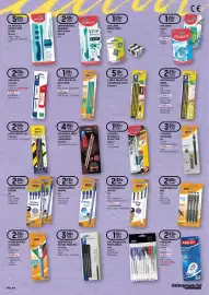 Folheto Intermarché Página 7: Bic esferográfica cristal original €2,39, Conjunto 2 lápis staedtler €4,99