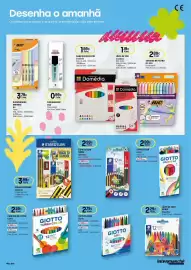 Folheto Intermarché Página 8: Lápis de cera giotto €2,79, Lápis de cor giotto colors 3.0 €2,99