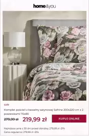 Home&You gazetka tydzień 34 Strona 8: Komplet pościeli z bawełny satynowej Sofrine 200x220 cm z 2 poszewkami 70x80 €219,99