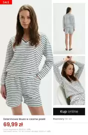 Top Secret gazetka tydzień 34 Strona 8: Dzianinowa bluza w czarne paski €69,99