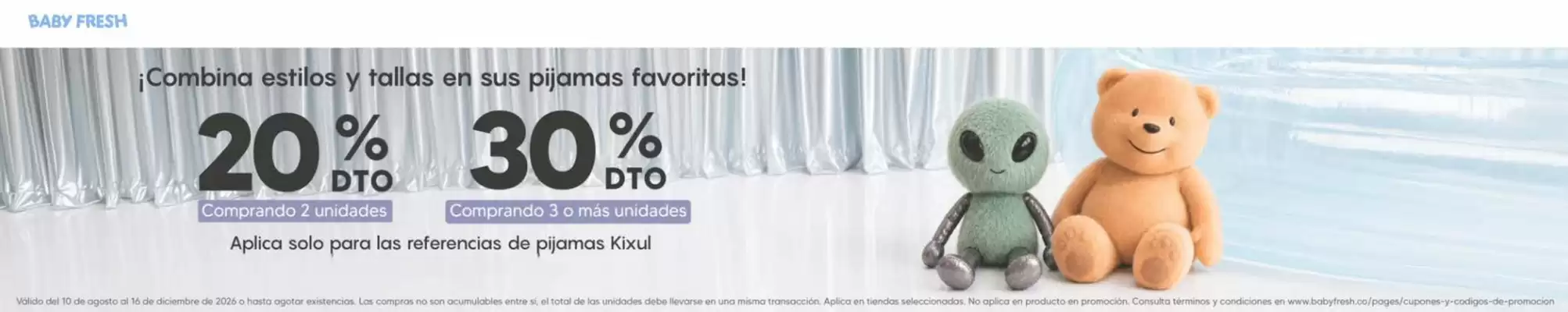 Baby Fresh (válido hasta 18-12)