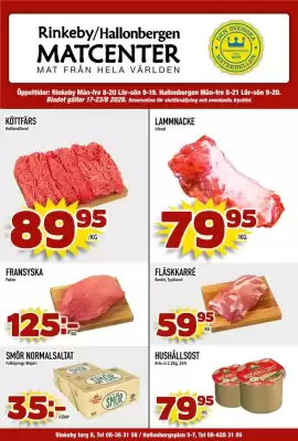 Rinkeby Matcenter reklamblad (giltig till och med 23-08)