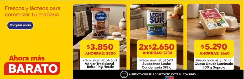 Catálogo Super Bodega a Cuenta Página 4: Nestlé - manjar tradicional bolsa €3.850,00