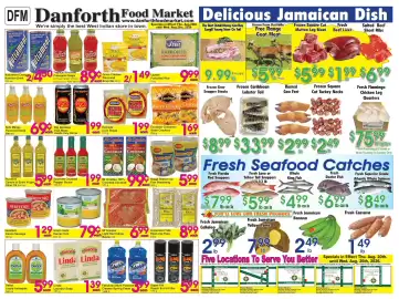 Danforth Food Market flyer week 34 Page 1