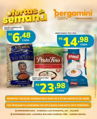 Bergamini (válido até 22-08)