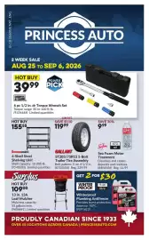 Princess Auto flyer Page 1
