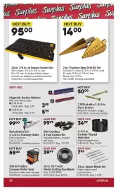 Princess Auto flyer Page 39