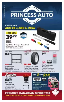 Princess Auto (valid until 6-09)