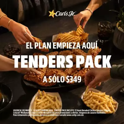 Carl's Jr (válido hasta 31-10)