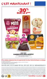 Catalogue Carrefour Market page 3: BON appetit! MEGA BOX Radiatori CARBONARA €2,49