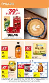 Catalogue Carrefour Market page 7: MULINO BIANCO Baiocchi €2,09, NESCAFE Café concentré €4,15