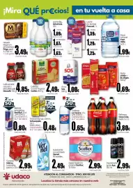 Folleto UDACO Página 2: Coca-Cola €3,80, Unide o ifa eliges pasta €0,69