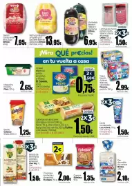 Folleto Unide Supermercados Página 3: Actimel yogur líquido €2,99, Bimbo pan de molde sin corteza €2,10