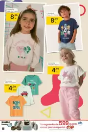 Folleto Eroski Página 16: Camiseta €8,99, Sudadera €8,99