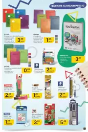 Folleto Eroski Página 3: Navigator - pack 500 folios students €3,79, Golden cuaderno cuadriculado €0,99