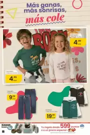 Folleto Eroski Página 6: Bomber €19,99, Vaquero €9,99