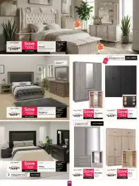 Bradlows catalogue Page 12: Harper Wall Unit 10292637 €4.299,95, Kingsley Headboard 10282405001 €1.399,95