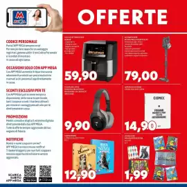 Volantino MEGA Pagina 6: Techmade cuffie senza filo bluetooth €9,90, Jocca friggitrice ad aria €59,90