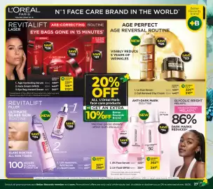 Dis-Chem catalogue Page 23: Payot Vitamin Rich Radiance Cream-50ml €539,99, Payot Tinted Radiance Cream SPF15-40ml €472,50