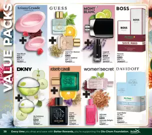 Dis-Chem catalogue Page 32: Benzac AC 5 Gel-15g €116,99, Hero Rescue Balm Red Corrector-15ml €244,00