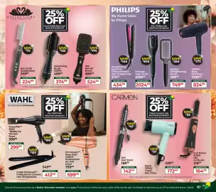 Dis-Chem catalogue Page 54: Hair Go Wax Strips Eyebow, Lip & Chin 48 Double Sided Wax Strips €62,99
