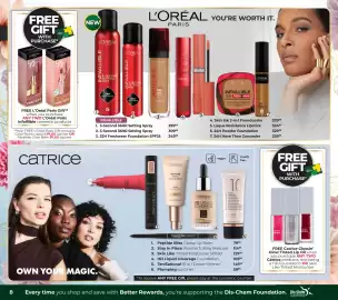 Dis-Chem catalogue Page 8: L'Oreal Infaillible 3 Second 36HR Setting Spray €399,00