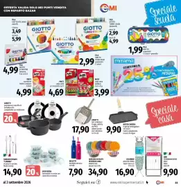 Volantino Emi Supermercati Pagina 23: Mitama, Zanetti set 2 padelle origin infinity €17,90