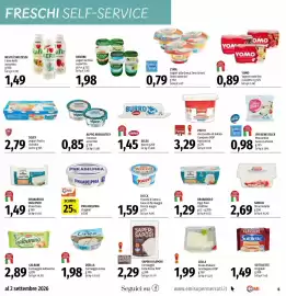 Volantino Emi Supermercati Pagina 5: Per te mozzarella di bufala Campana DOP bocconcini €3,29, Alpro Absolutely Coconut €0,85