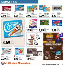 Volantino Emi Supermercati Pagina 7: Pizzoli PataSnella ultra veloci €1,79, Findus Pisellini Primavera €2,99