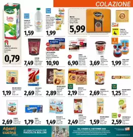 Volantino Emi Supermercati Pagina 8: Mulino Bianco Pan di Stelle €2,89, Balocco biscotti ricchi assortiti €2,19