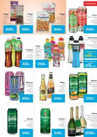 GRoby akciós újság Oldal 3: Törley charmant €1.599,00, Yippy ice tea €299,00