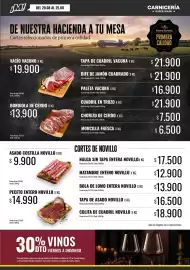 Catálogo Super MAMI semana 34 Página 8: Peceto entero novillo €14.990,00, Vacío vacuno €19.900,00