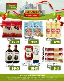 Panfleto Ultrabox Página 5: Macarrão Sêmola Casademãe Espaguete N° 8 €3,48, Óleo de soja soya €5,98