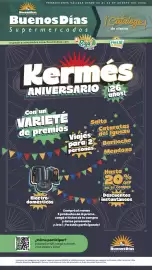 Catálogo Supermercados Buenos Días semana 34 Página 1