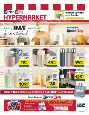 Pick n Pay (valid until 30-08)