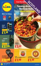 Lidl leaflet week 34 Page 1: Crivit padel racket €12,49, Parkside Pressure Washer €27,99
