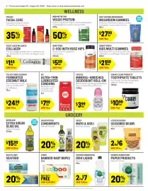 New Seasons Market weekly ad week 34 Page 4: Host Defense Mushroom Gummies €27,99, Napoleon extra virgin olive oil €15,99