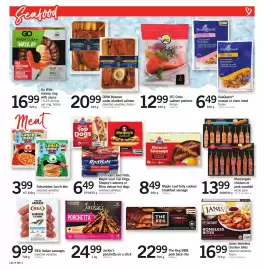 Loblaws flyer week 34 Page 8: Marcangelo chicken or pork souvlaki €13,99, Schneiders lunch kits €3,99
