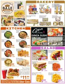 Ample Food Market flyer week 34 Page 2: Ace bakery potato chive focaccia olive fougasse bread €2,99
