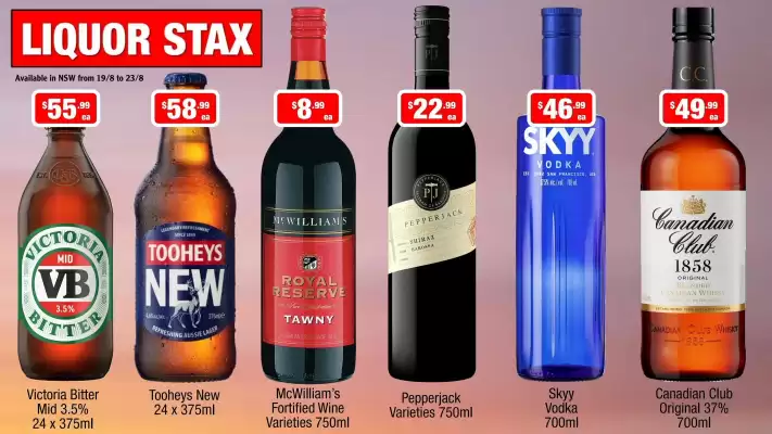Liquor Stax (valid until 23-08)
