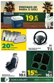 Folheto Feu Vert Página 8: Capa para volante +pwr nubuck €7,95, Protetor de assento magnético €10,95