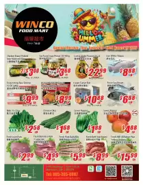 WinCo Food Mart flyer week 34 Page 1
