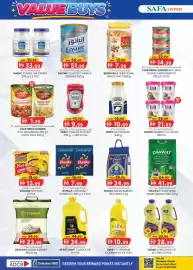 KM Trading catalogue Page 4: VALUE BUYS ปวง 050 nodec was-39.95 33.99 جبنة كريم نادك ٢ ٤٩٠٠ NADEC CHEESE JAR CREAM 900 g x 2