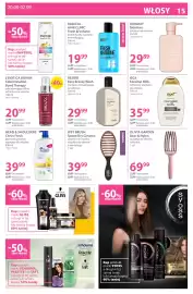 Hebe gazetka Strona 15: MONDAY Moisture szampon do włosów €29,89, OGX Coconut Milk odżywczy szampon do włosów €35,99