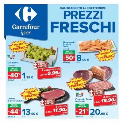 Volantino Carrefour Iper (valido fino al 3-09)