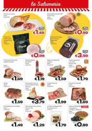 Volantino MAX Supermercati Pagina 2: Salame ungherese Galbani €1,59, Coppa Prazzoli €1,99