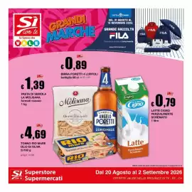 Volantino Sì con te Pagina 1