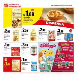 Volantino Sì con te Pagina 14: Biscotti Gocciolè Pavesi €2,39, Caramelle Sperlari €1,39