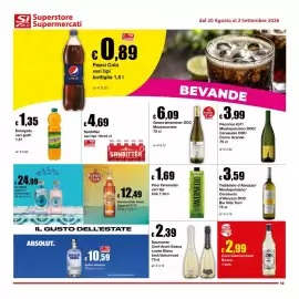 Volantino Sì con te Pagina 19: Gewurtztraminer DOC Mezzacorona €6,09, Vino Tavernello €1,69